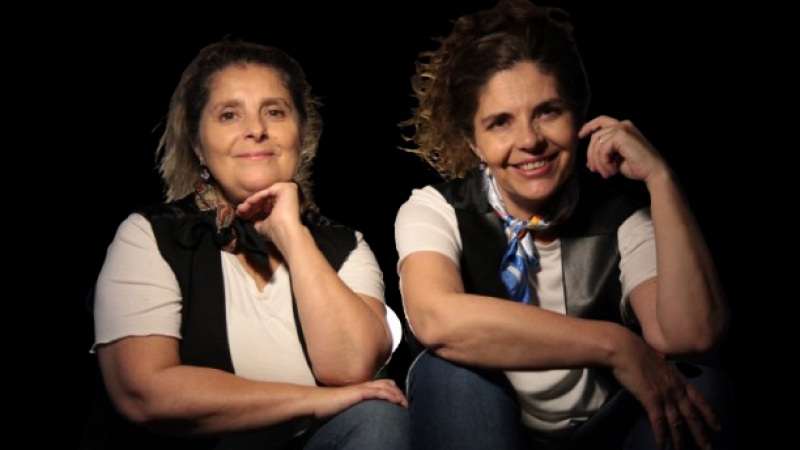 Silvina Saboni y Melly Onofri presentan "Las Buscavidas" en el Le Parc